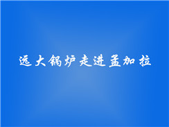 遠(yuǎn)大鍋爐走進孟加拉